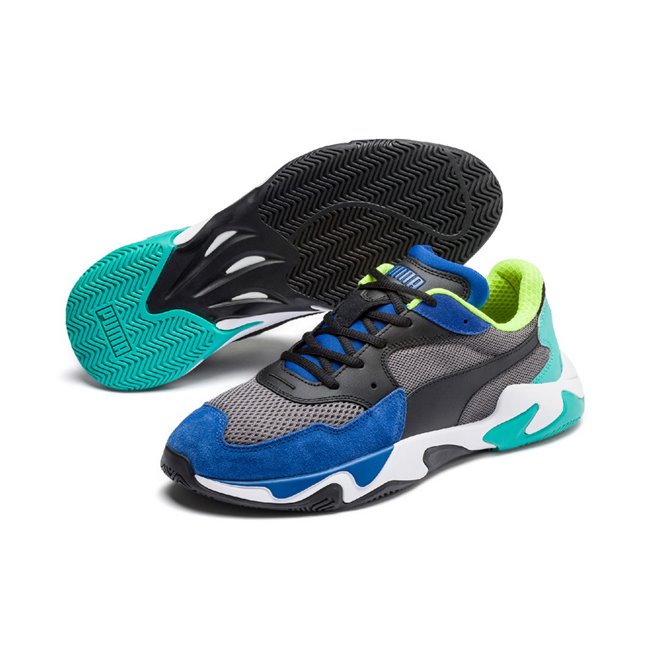 puma sport shoes blue colour