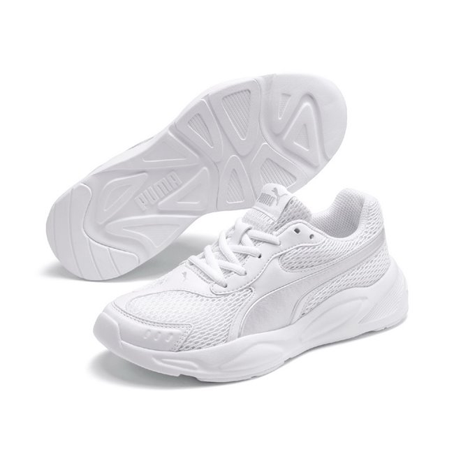 puma white rubber shoes