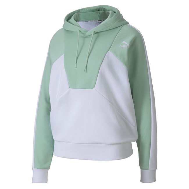 puma hoodie green